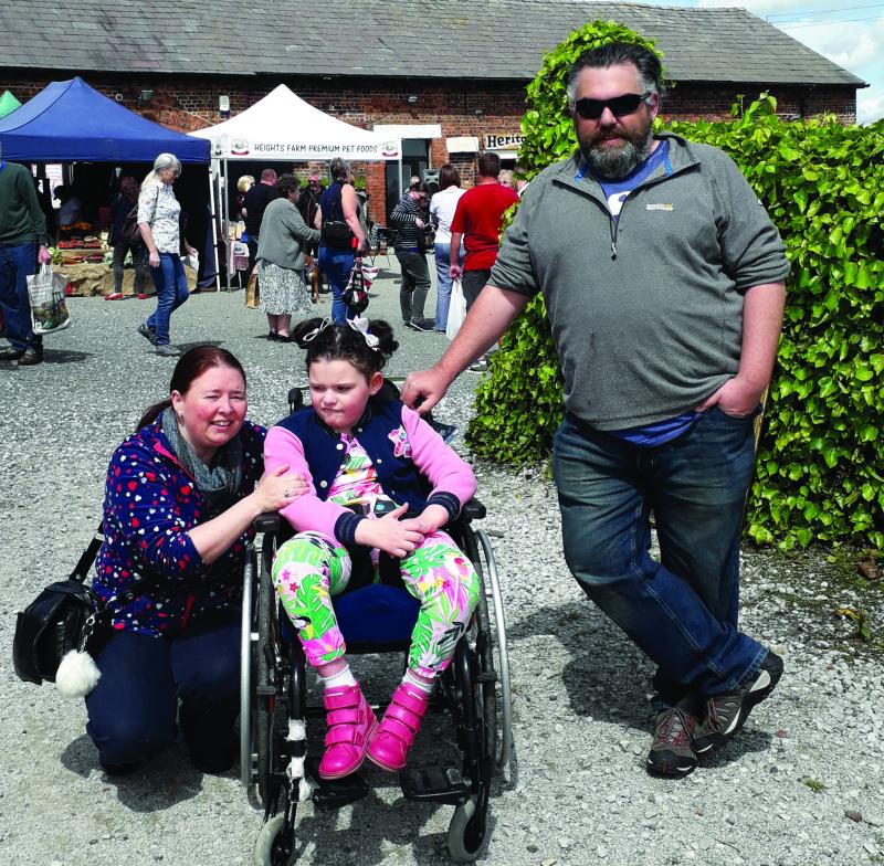 Chloe out with the family