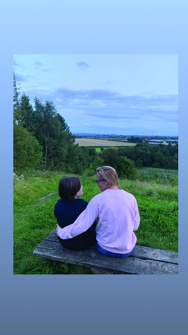 Joey and his mum Karen