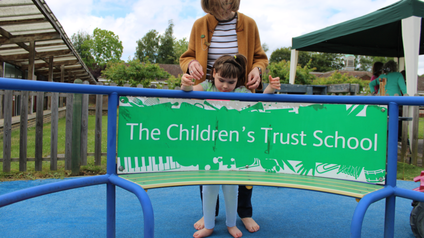 Olivia in an outdoor physical session